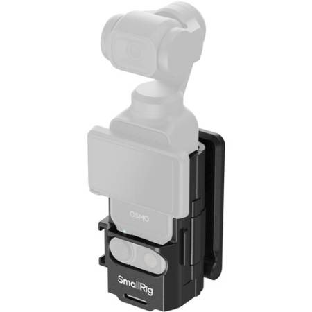 SmallRig 5631 - wspornik w stylu klatki, uchwyt montażowy do DJI Osmo Pocket 3 z magnetycznym mocowaniem